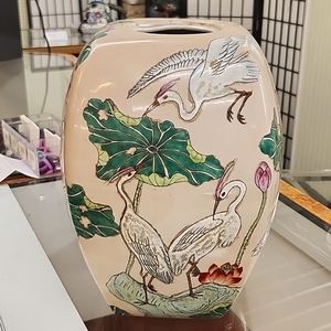 Vintage Oriental ceramic vase